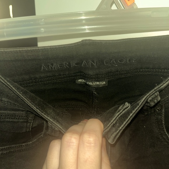 American Eagle BootCut Black Jeans - Picture 3 of 7